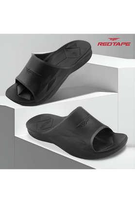 eva slip-on women's comfort slides - black