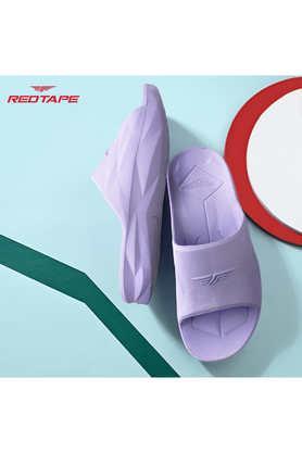 eva slip-on women's comfort slides - lavender