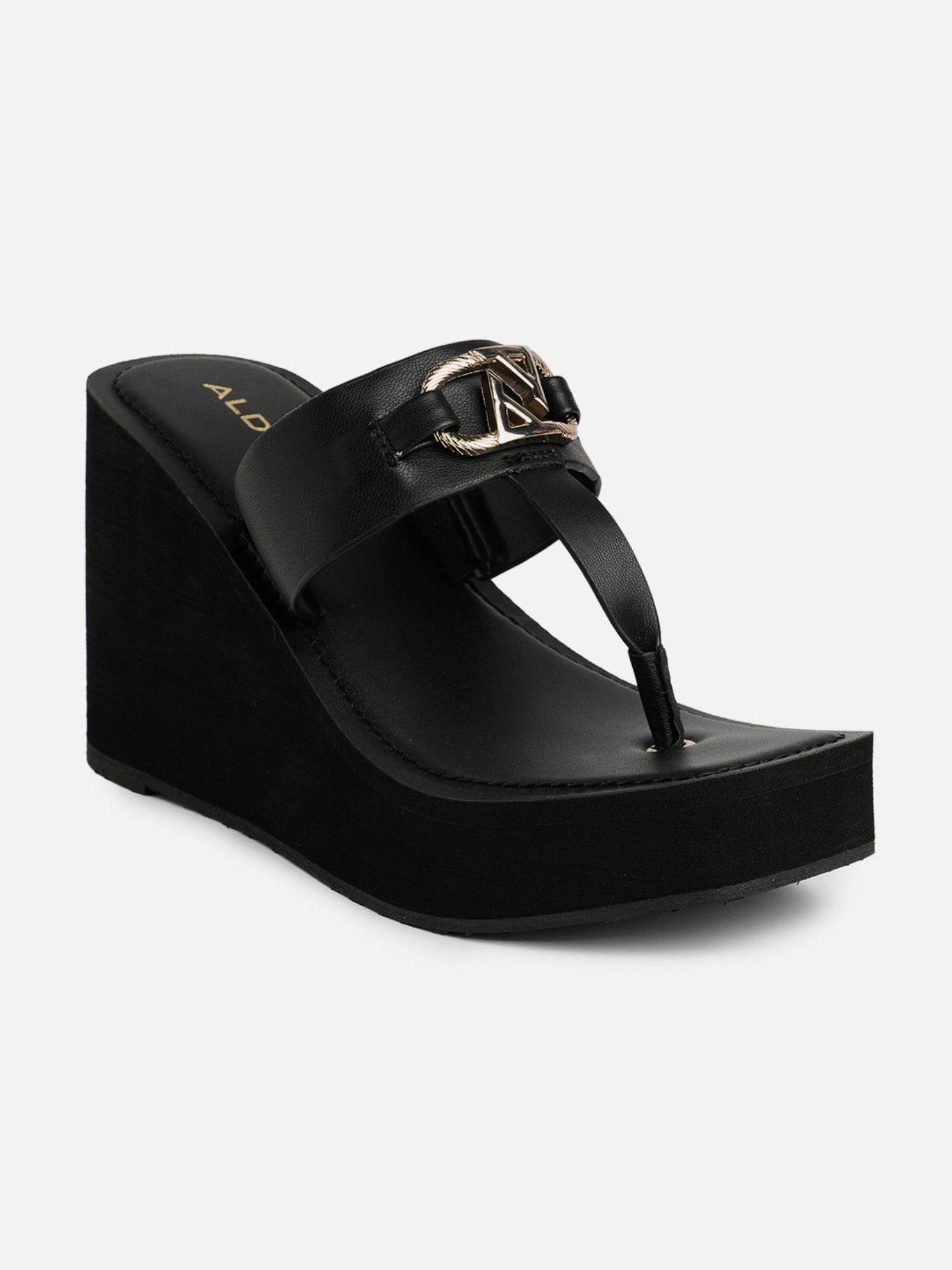 eva black sandals for women