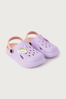 eva mid tops backstrap girls floaters - lavender