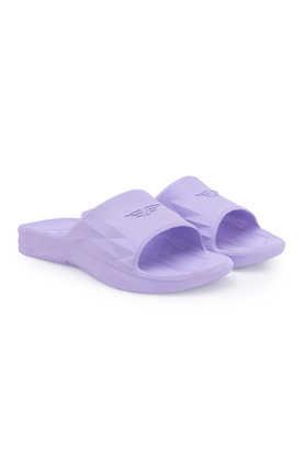 eva slip-on boys comfort slides - lavender