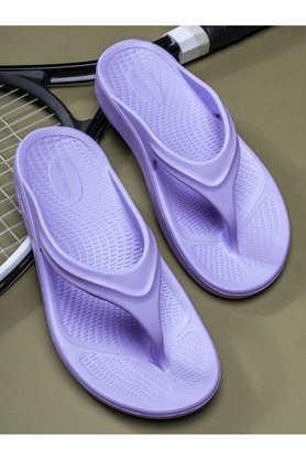 eva slip-on women's comfort flip-flops - lavender