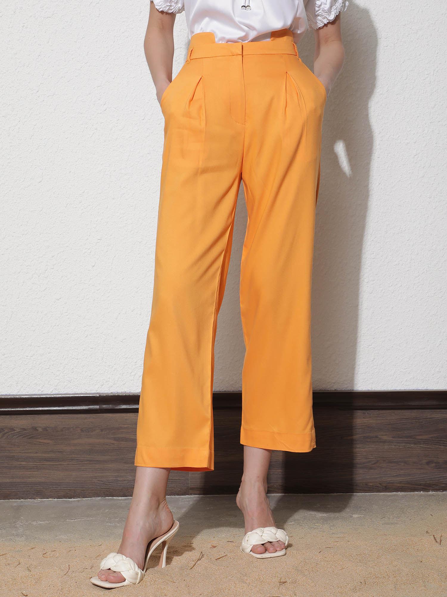 evanova orange trouser