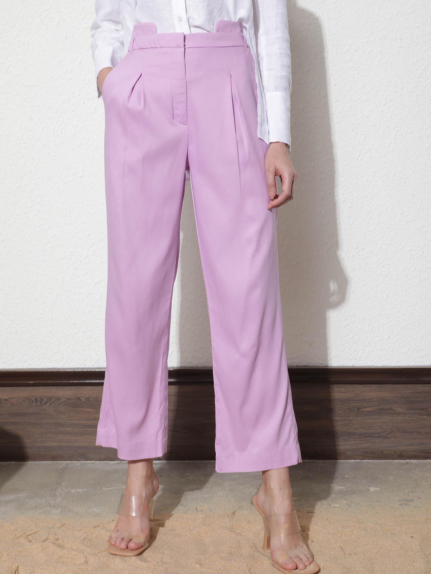 evanova purple trouser