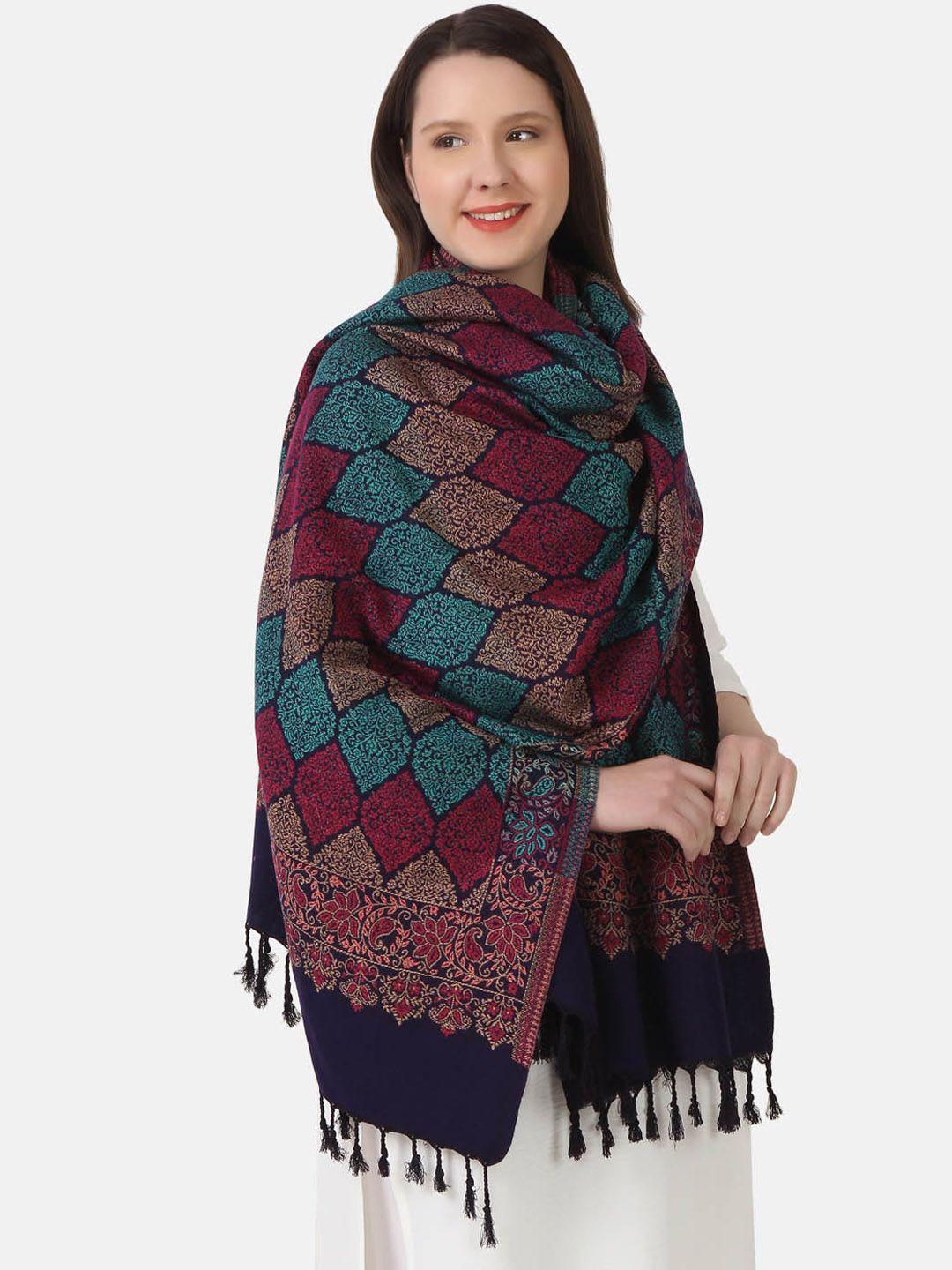 evaz women woven design shawl