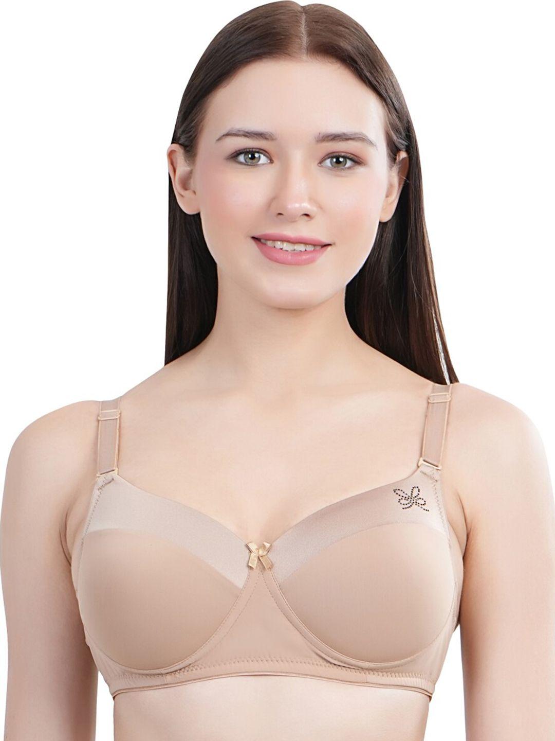 eve's beauty full coverage lightly padded t-shirt bra with all day comfort