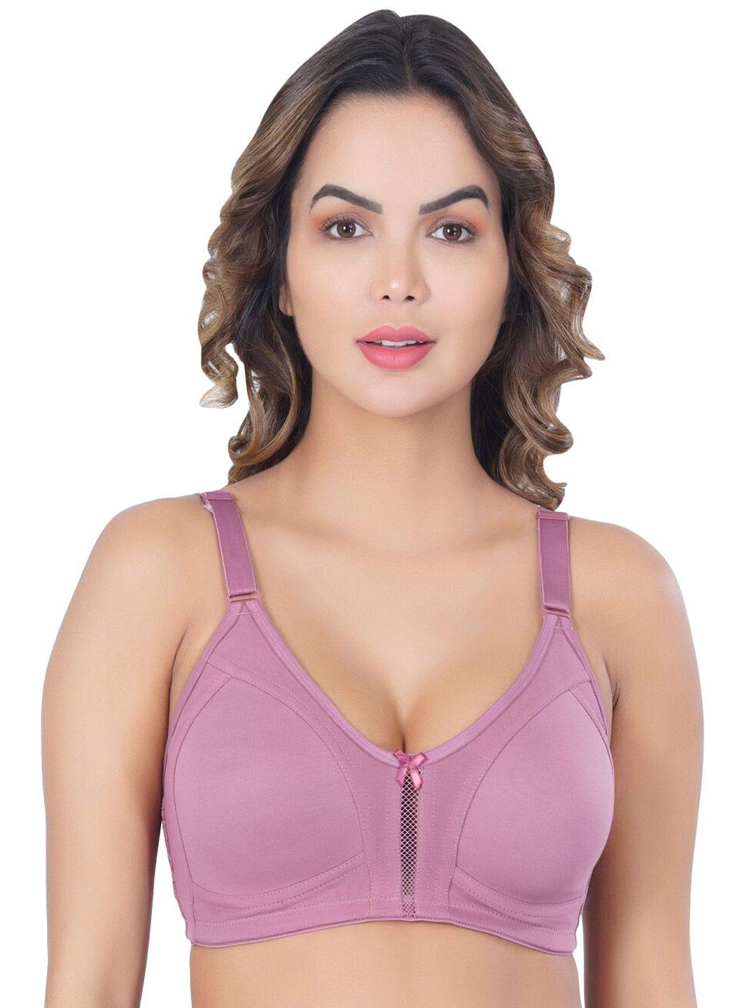 eve's beauty full coverage underwired non padded t-shirt bra with all day comfort