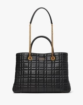 evelyn quilted medium shopper bag