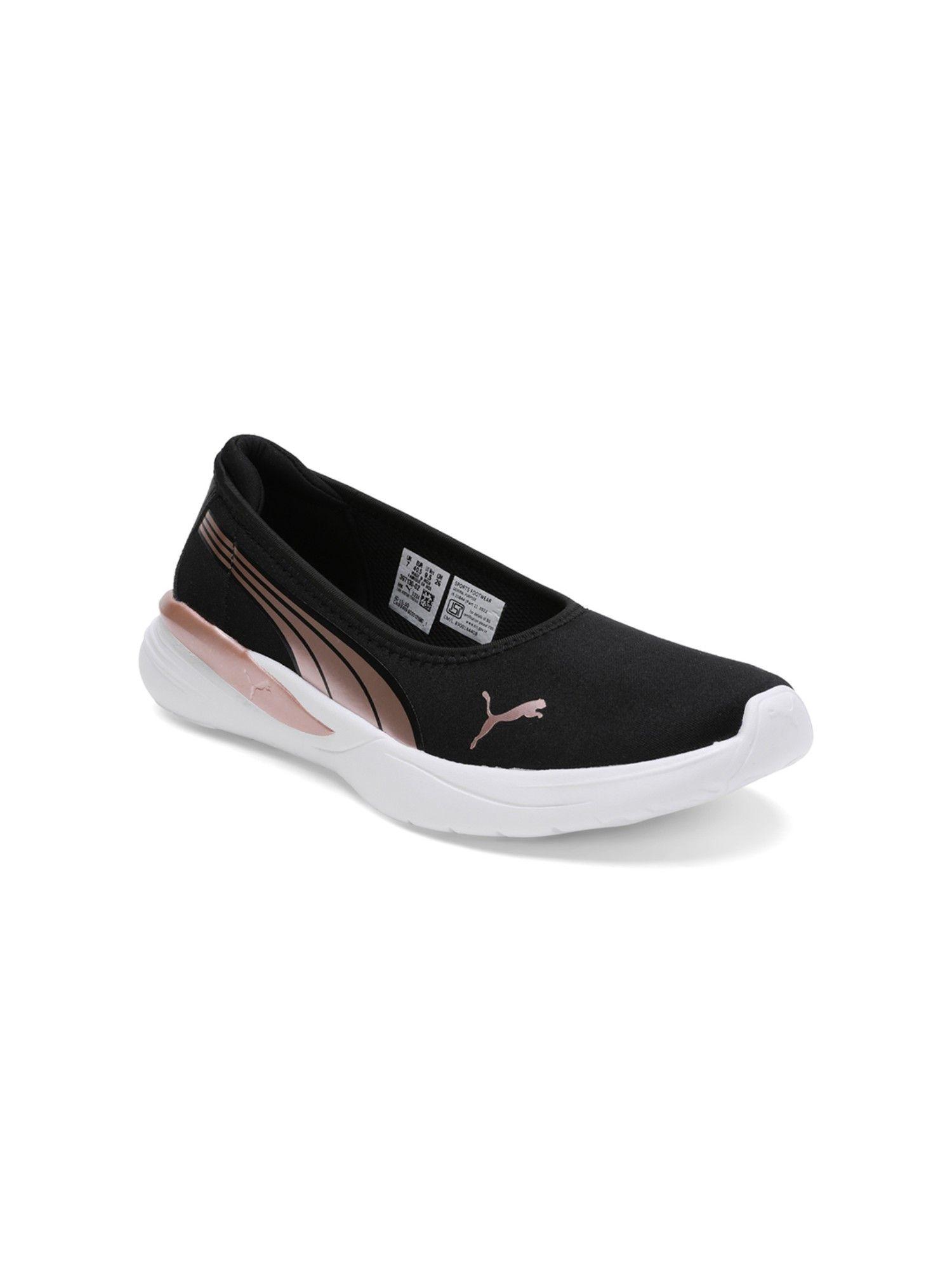 evelyn soft ride womens black ballerina