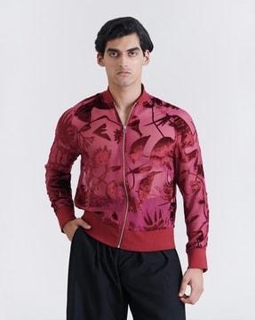 evening relaxed fit bomber jacket
