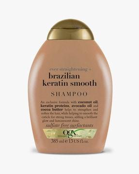 ever straightening brazilian keratin smooth shampoo