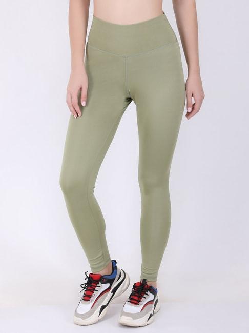 everdion olive mid rise tights