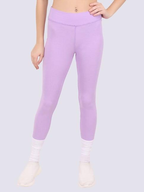 everdion lavender cotton tights