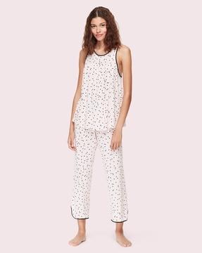 evergreen long pyjama set