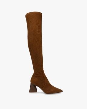 evermore brown dress boot