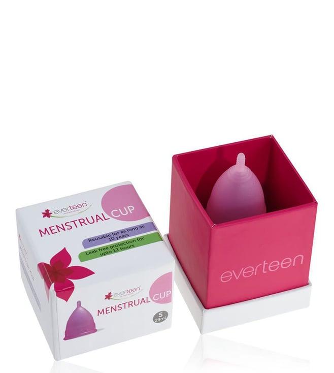 everteen small menstrual cup for periods in women - 1 pack - 23 ml