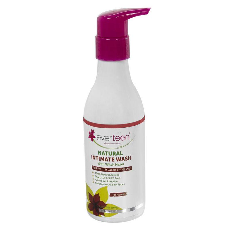 everteen witch hazel natural intimate wash for in moms