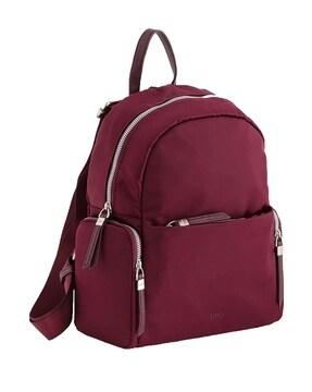 everyday back pack with zip closure