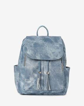 everyday backpack with tassels