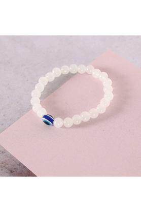 evil eye crystal elasticated braclet