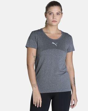 evoknit slim fit crew-neck t-shirt