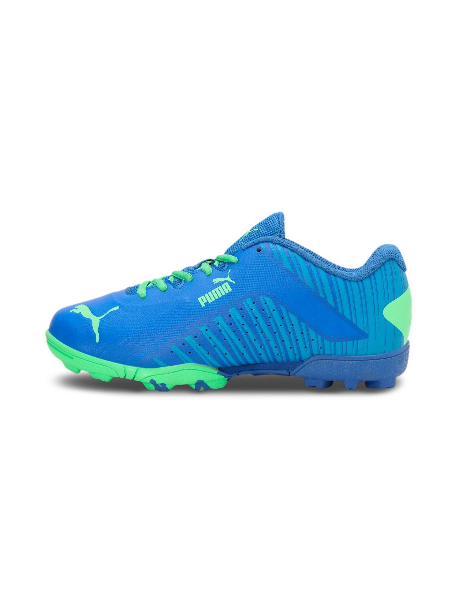 evospeed jr v2 boys blue cricket shoes