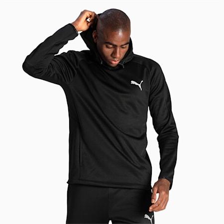 evostripe men's warm slim hoodie