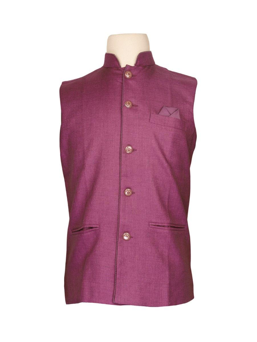 exclusive men's sleeveless blazer-ekm-pkc4470410