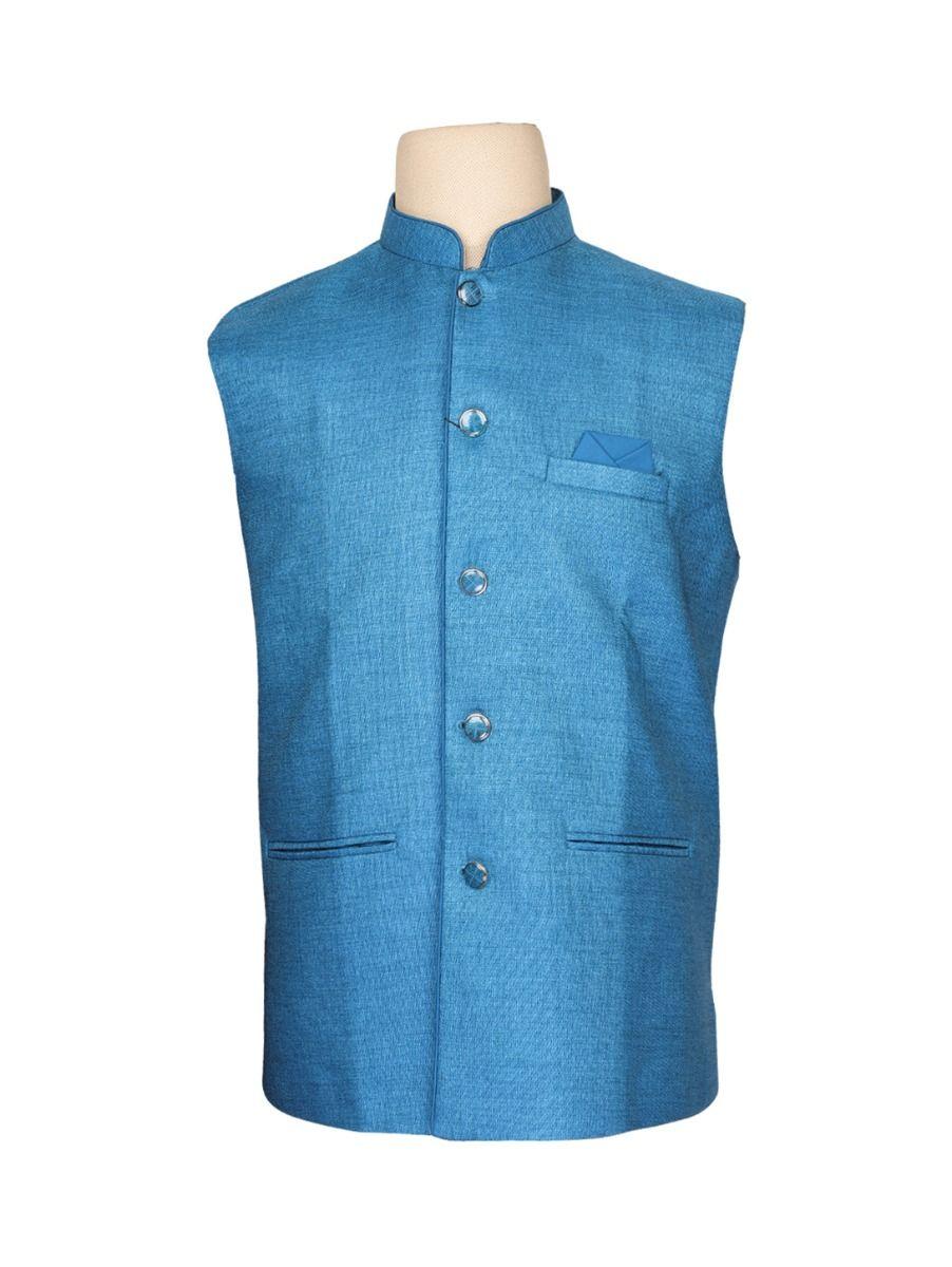 exclusive men's sleeveless blazer-ekm-pkc4470424