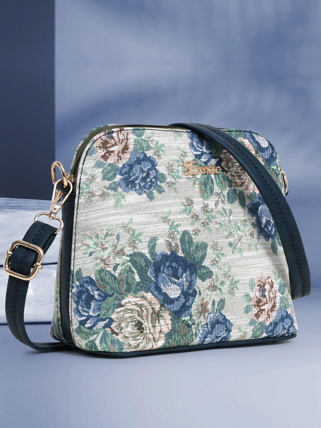 exotic floral printed sling bag handbags