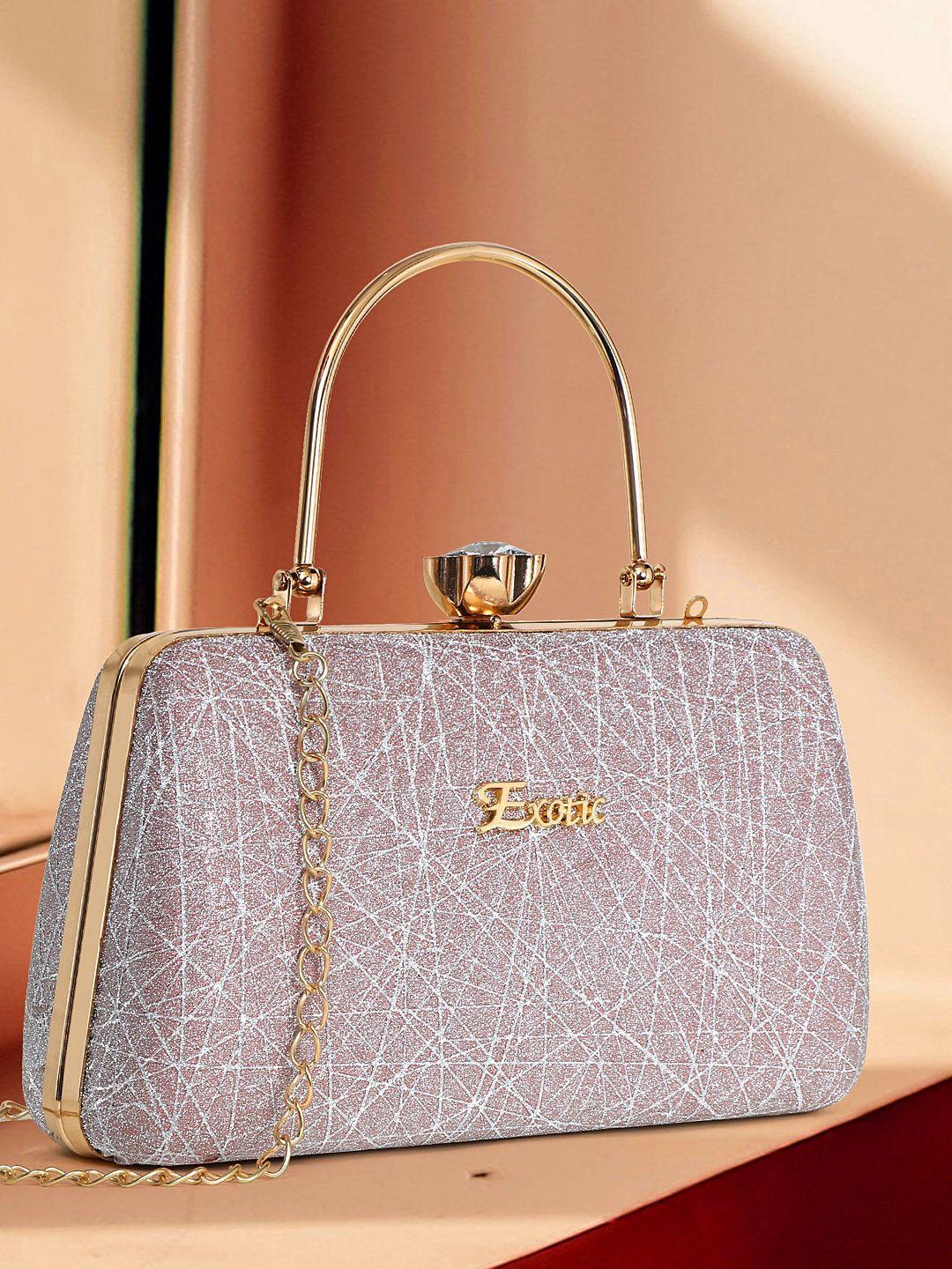 exotic structured handheld bag