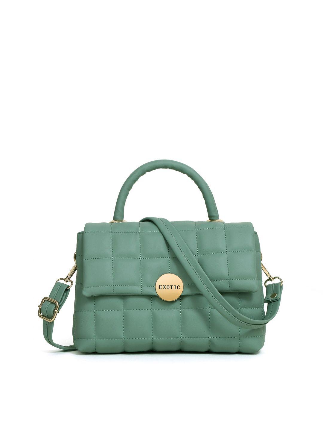 exotic textured structured handheld bag with quilted