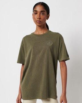 expedition printed loose fit crew-neck t-shirt