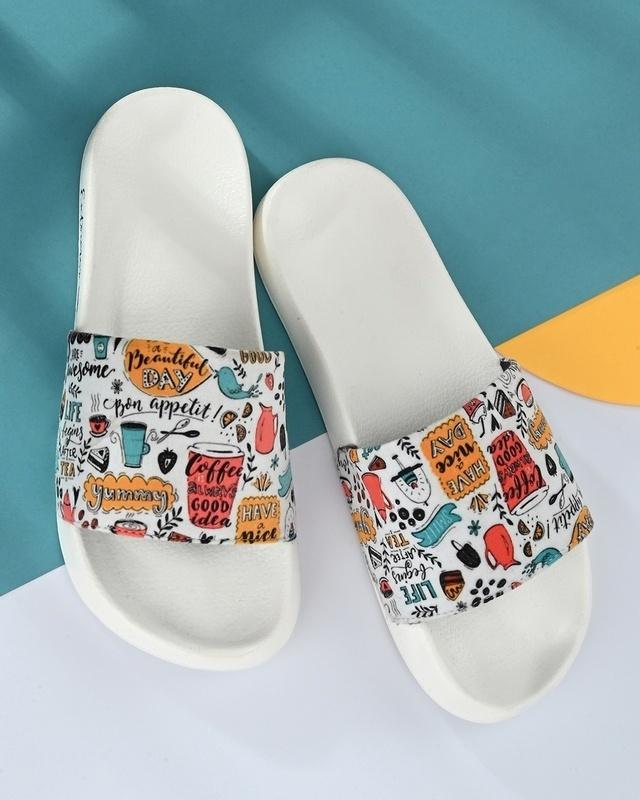 extrimos men cool and quirky printed sliders