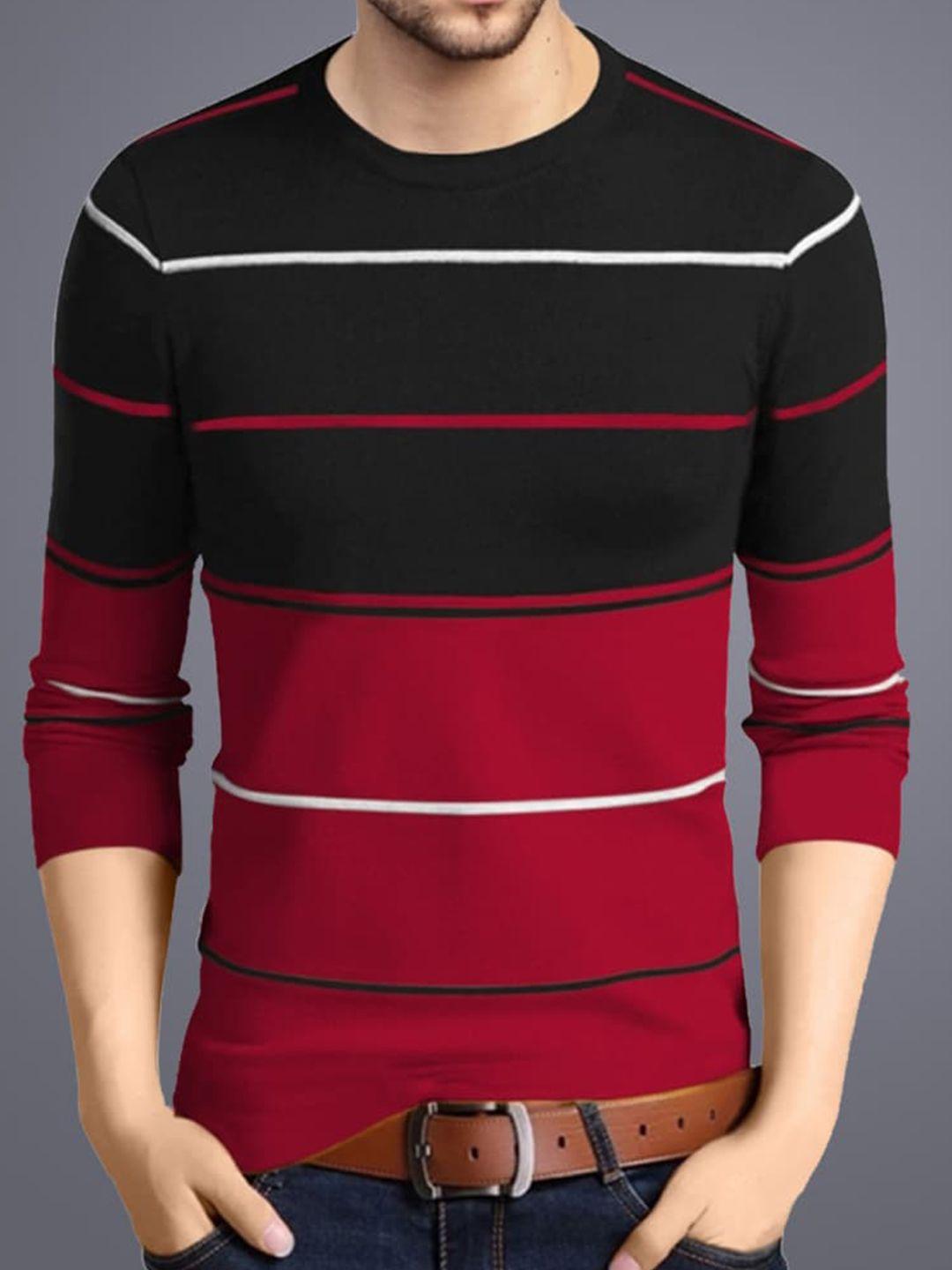 eyebogler-striped-round-neck-cotton-t-shirt