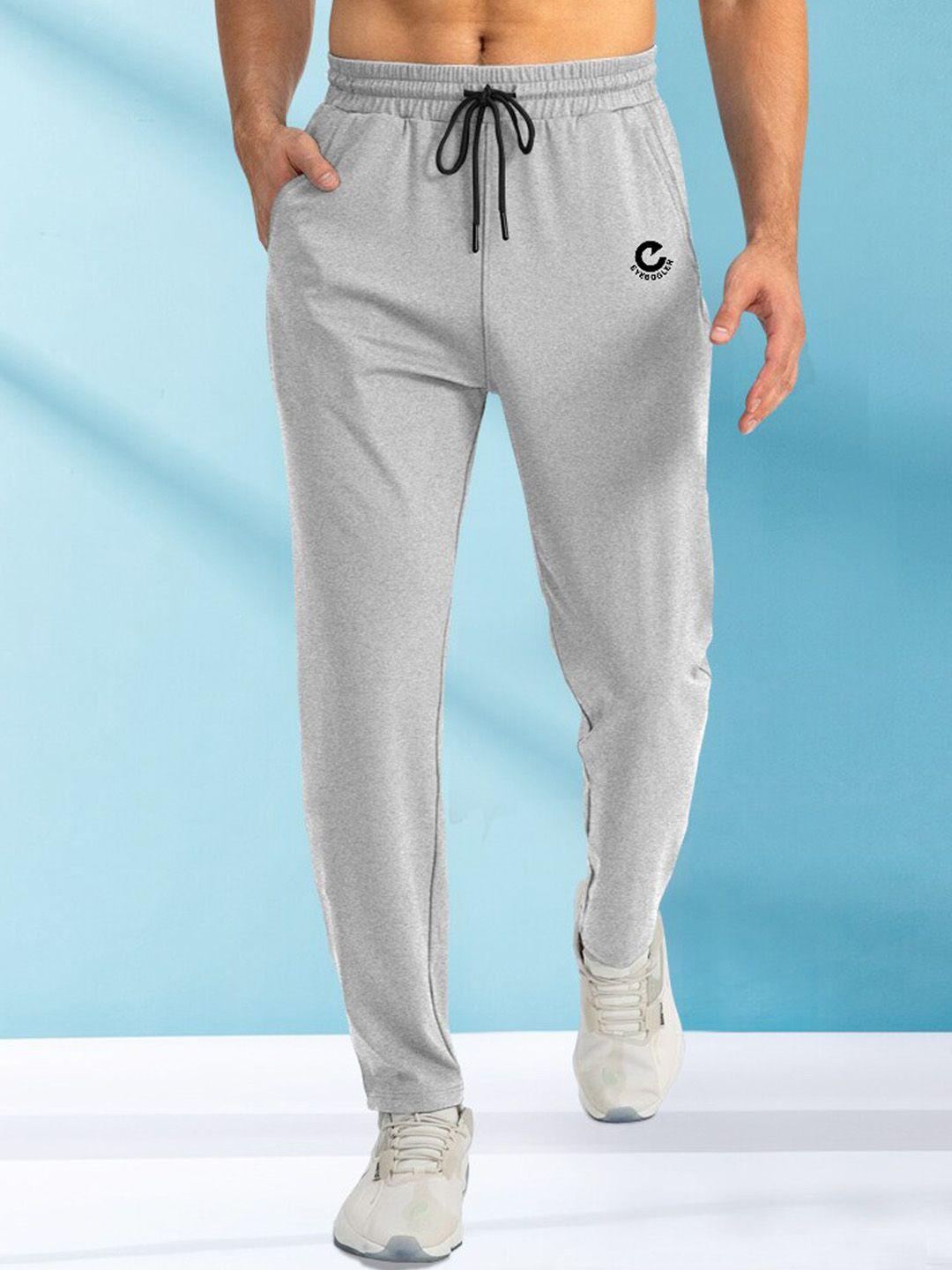 eyebogler men mid-rise cotton track pants