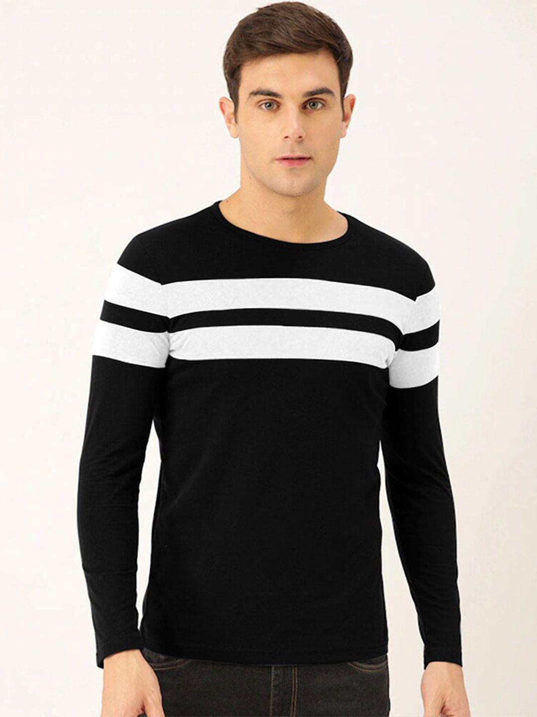 eyebogler striped long sleeves cotton t-shirt