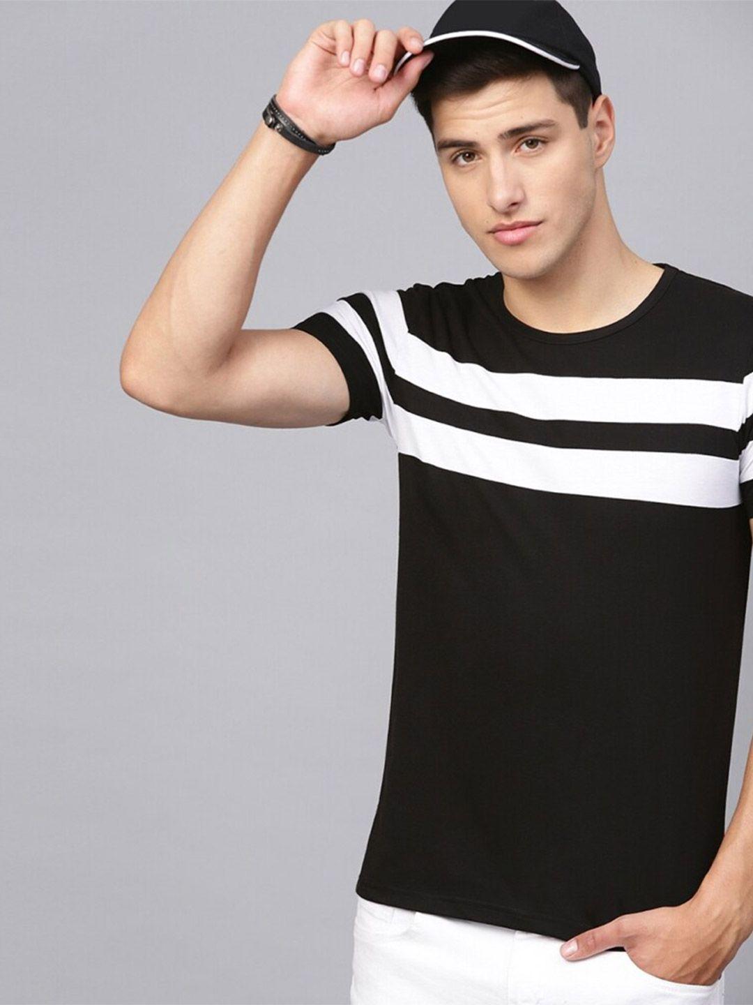 eyebogler striped round neck cotton t-shirt