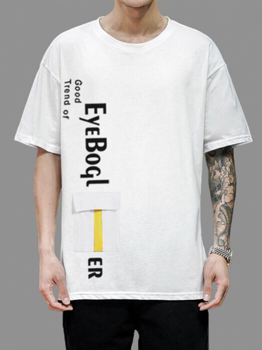 eyebogler typography oversize cotton t-shirt