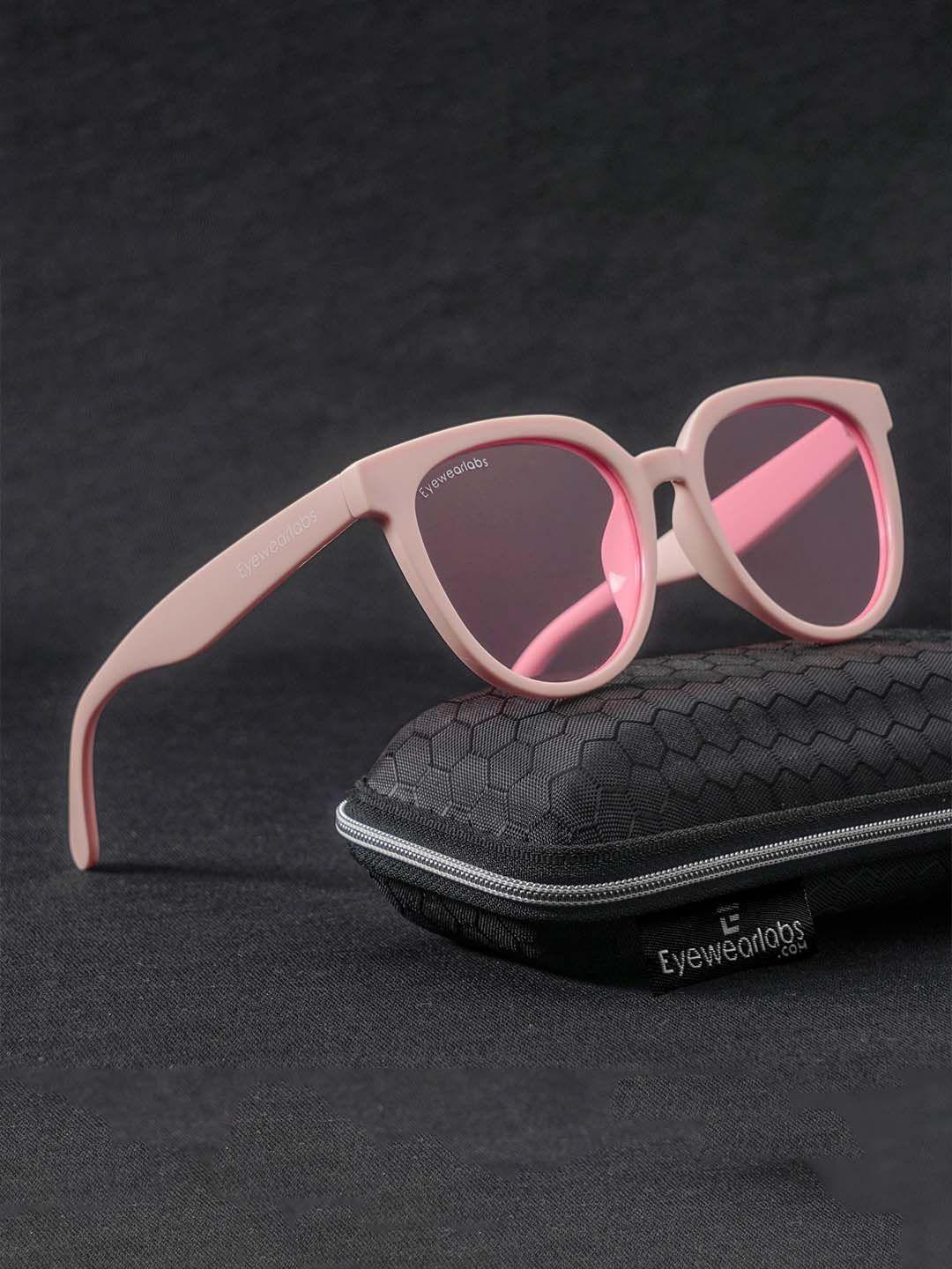 eyewearlabs wayfarer sunglasses with polarised and uv protected lens calexisrosesc3el1152