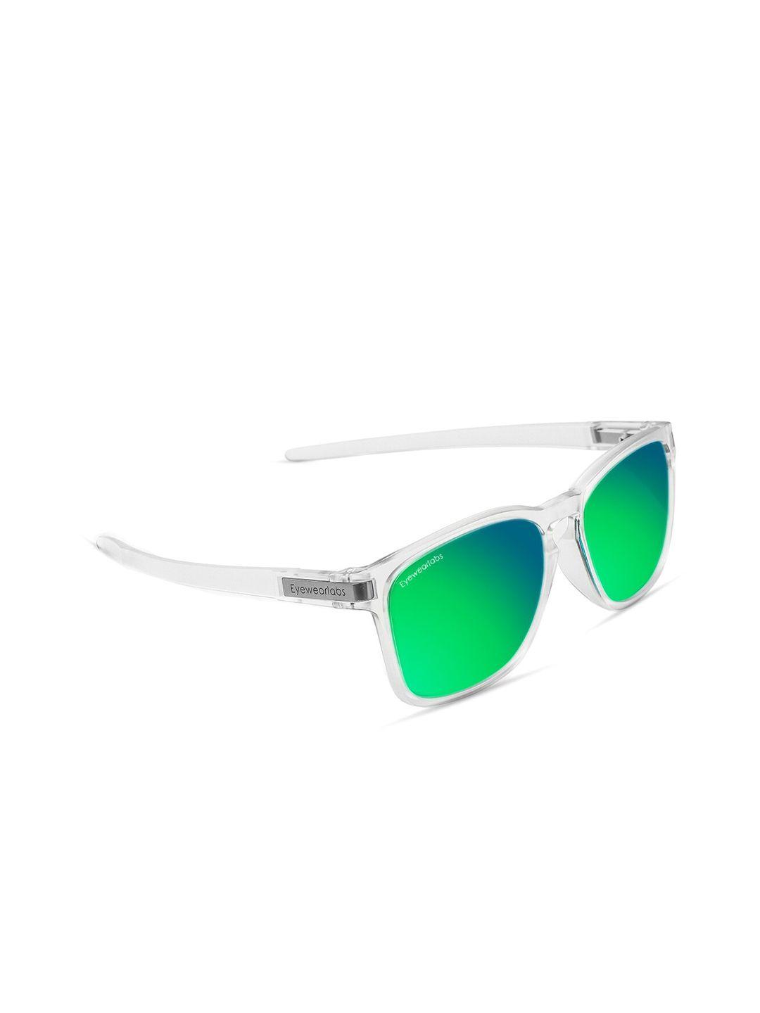 eyewearlabs lens & polarised and uv protected lens sunglasses ccrystalsc1el1091