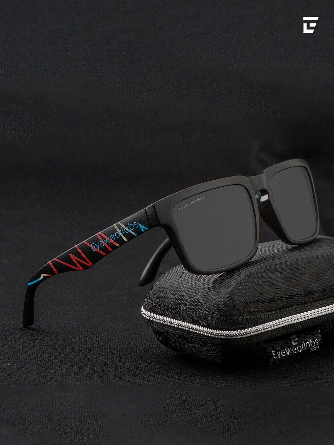 eyewearlabs square sunglasses with polarised lens