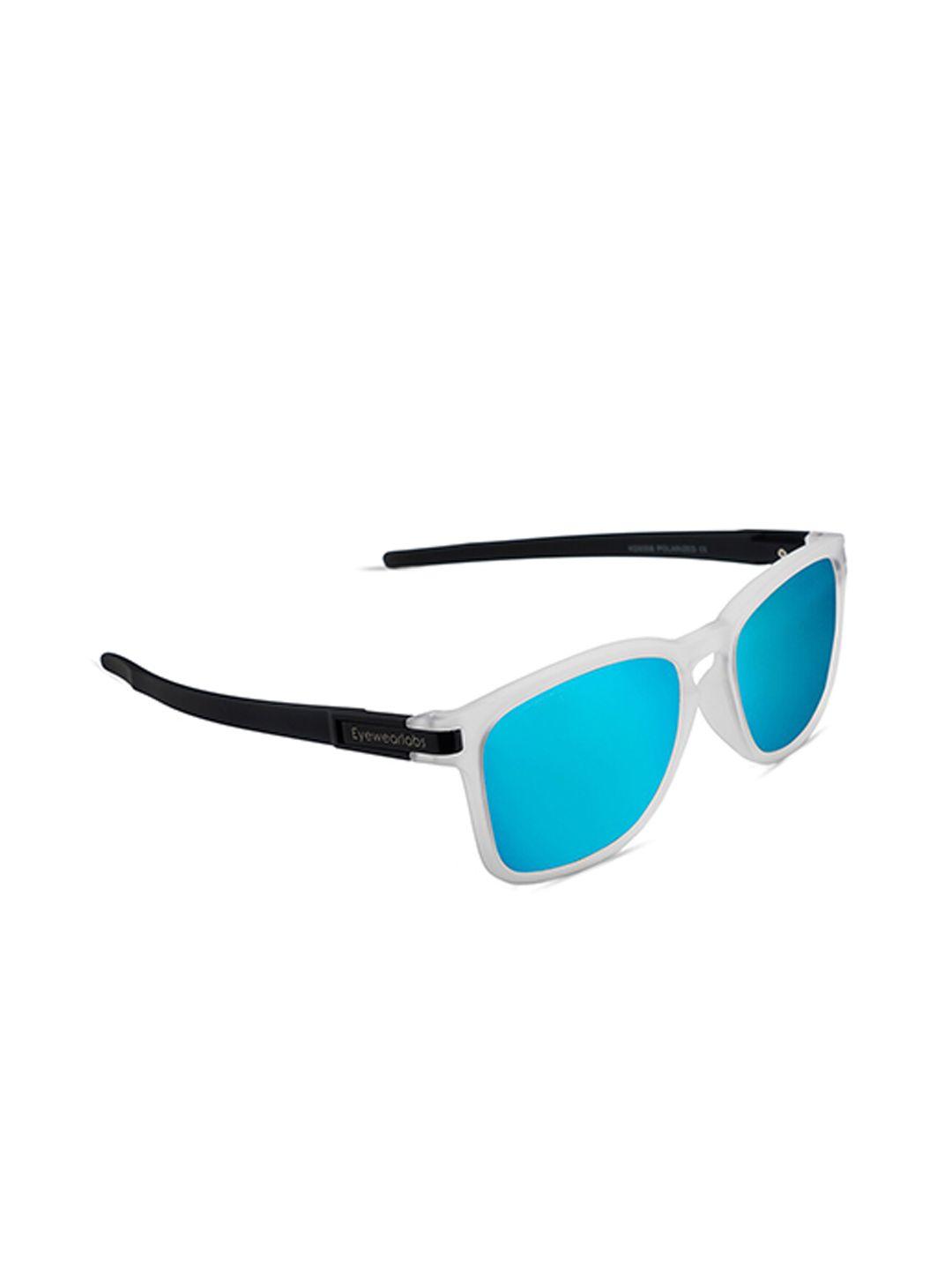 eyewearlabs wayfarer sunglasses with polarised and uv protected lens