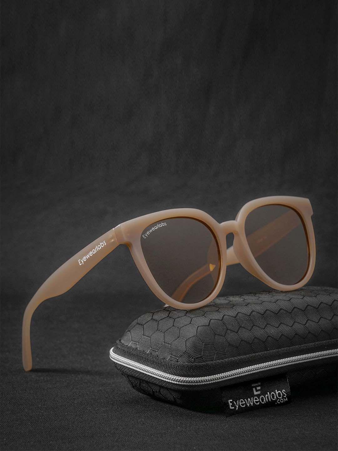 eyewearlabs women cateye sunglasses with polarised lens chazelbrownsc4el1152