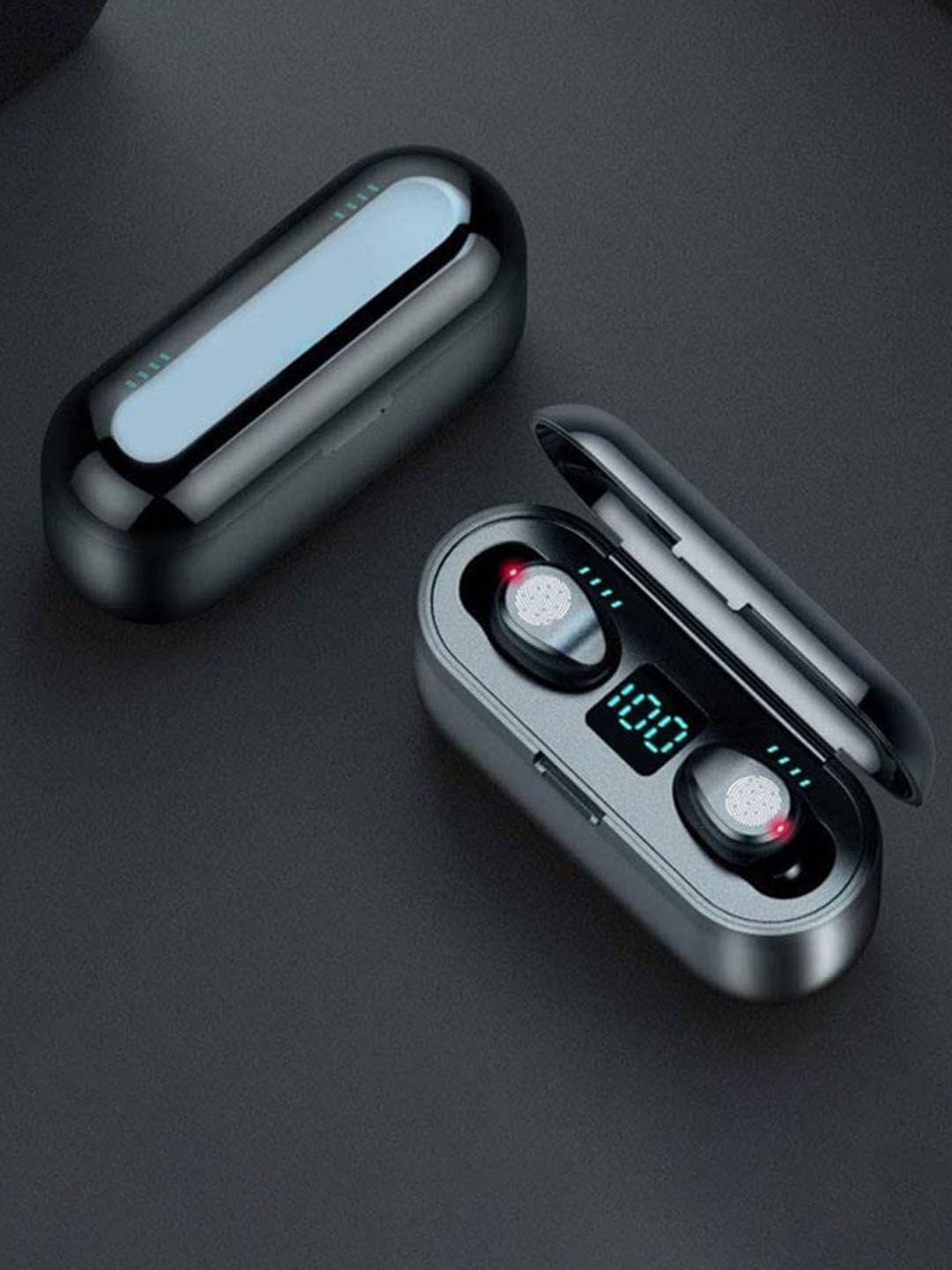 eynk touch control tws with display & powerbank wireless earbuds