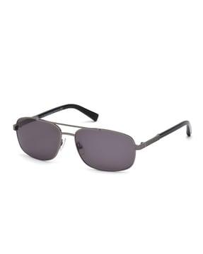 ez0012 61 16d full-rim rectangular sunglasses