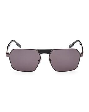 ez0210 59 08a full-rim aviator sunglasses