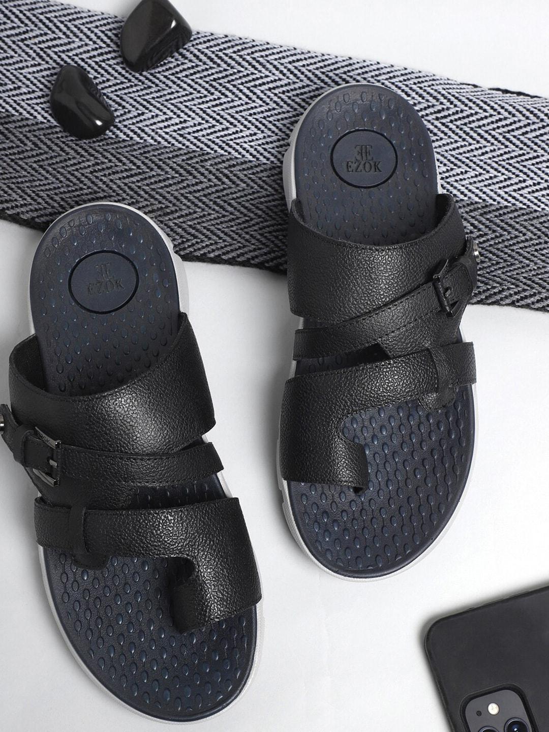 ezok-men-textured-leather-comfort-sandals