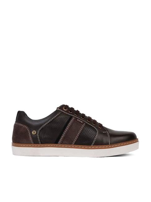 ezok men's brown casual sneakers
