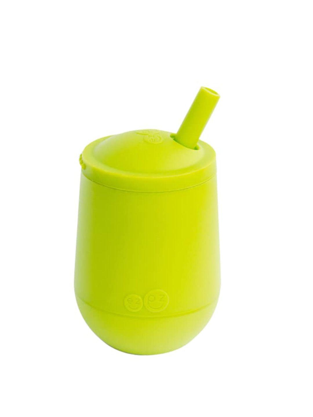 ezpz kids lime green mini cup & straw training system